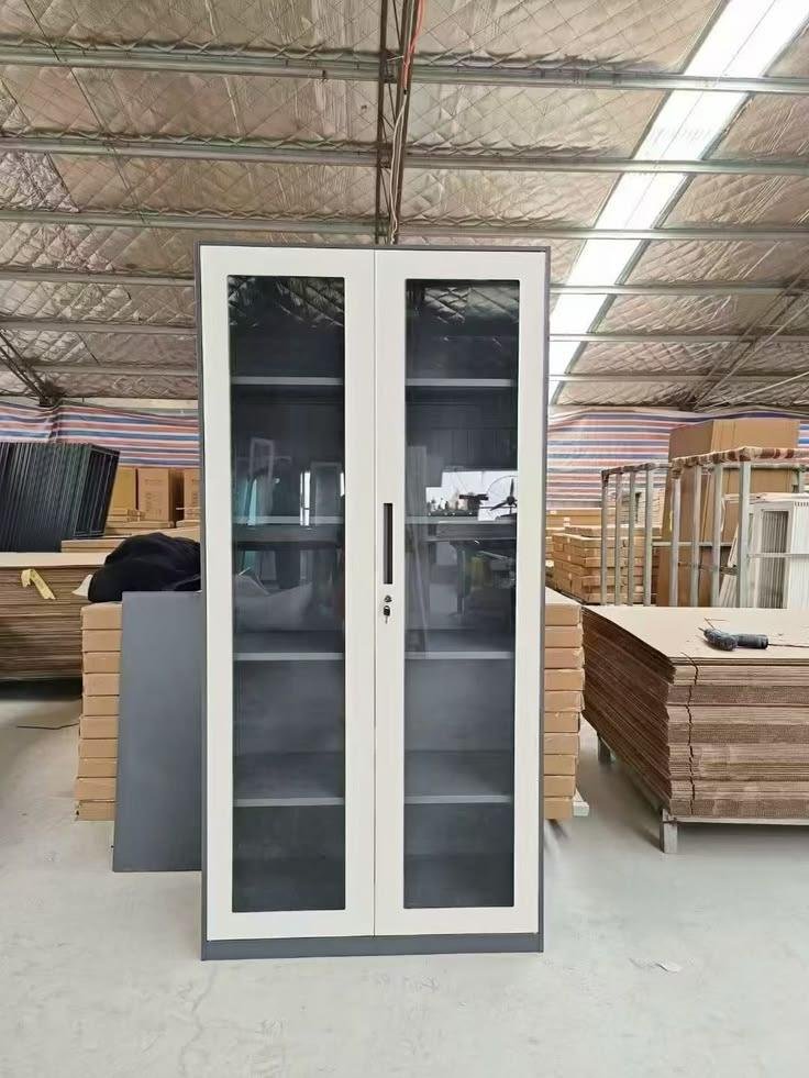 Modern Chemical Storage Cabinet Setup