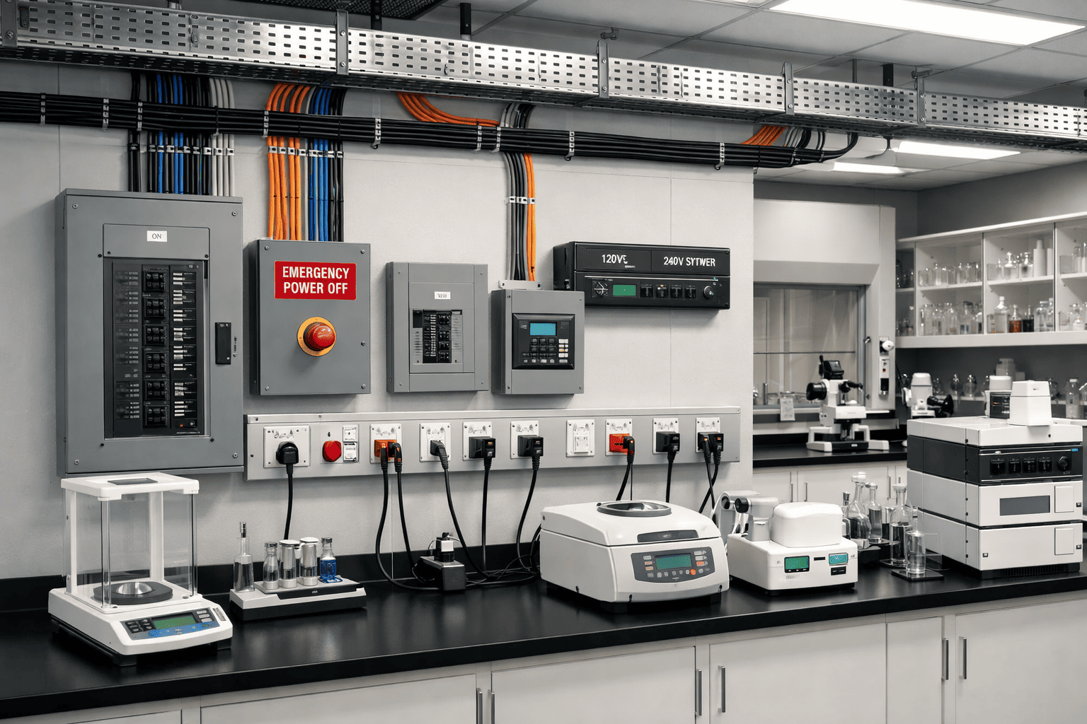 High Quality Lab Electrical Utility Services