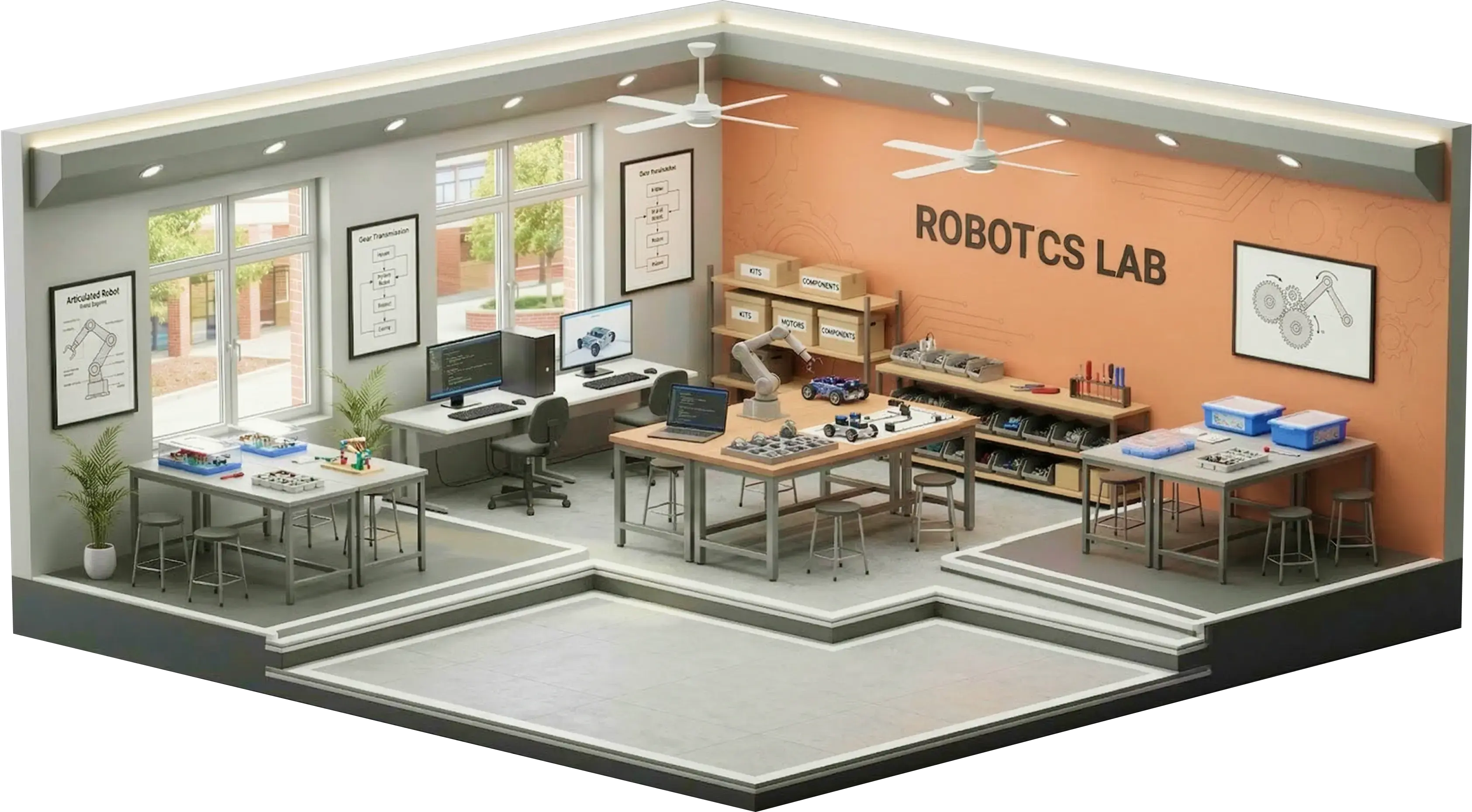 Robotics Lab Furniture Coimbatore